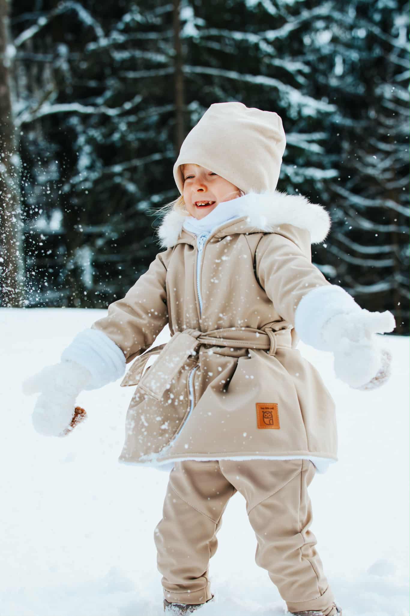 Zimná dievčenská softshell bunda Zimná dievčenská softshell bunda