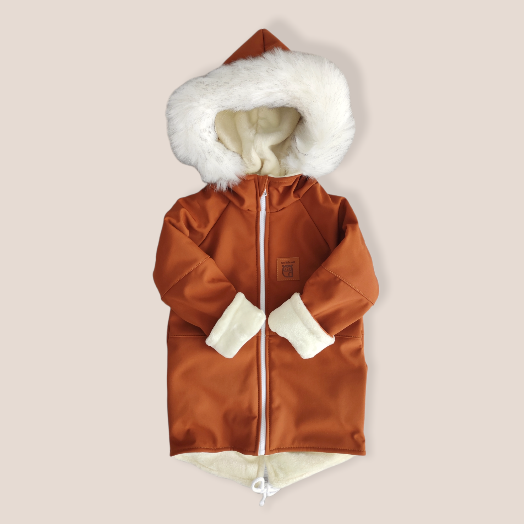 Zimná softshell bunda s kožušinkou