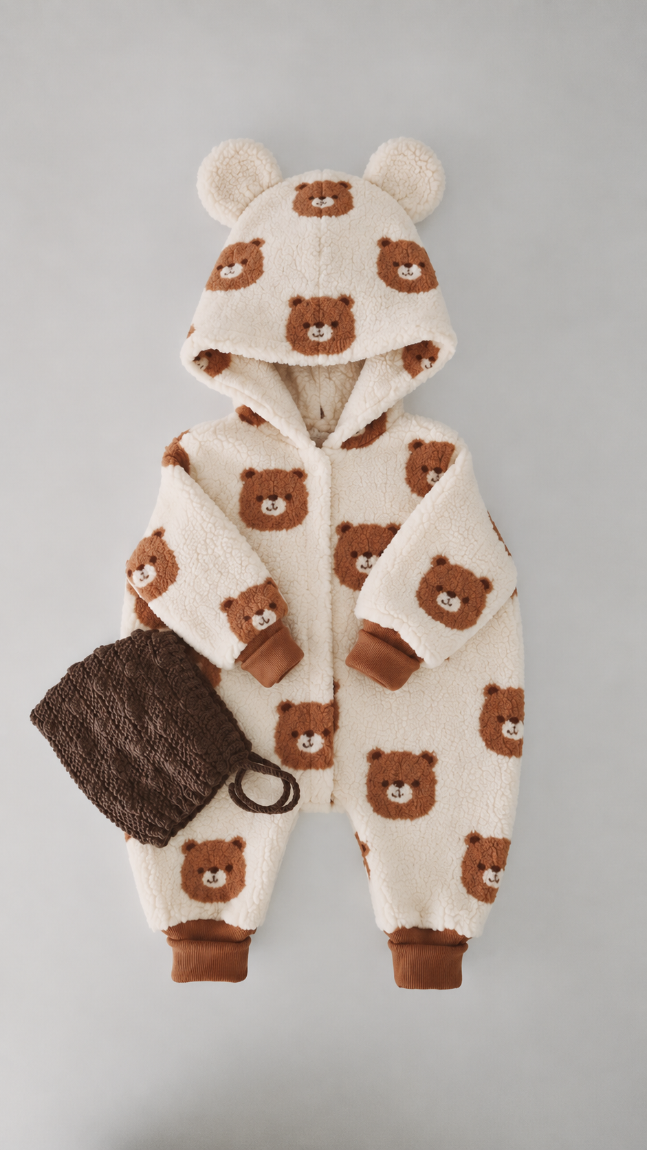 Teddy overal Macko ecru