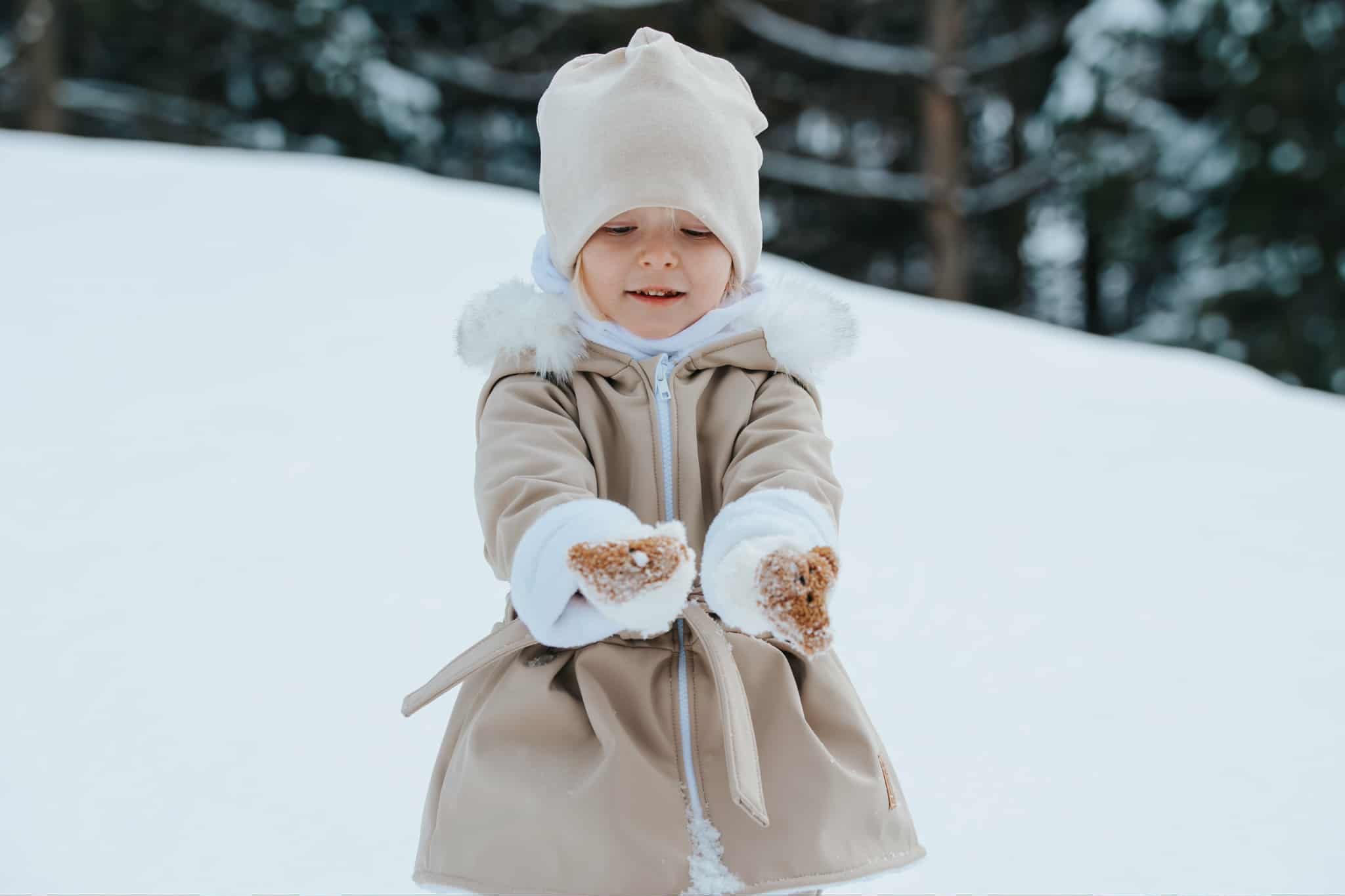 Zimná dievčenská softshell bunda